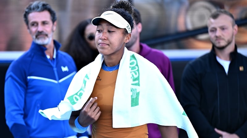 Naomi Osaka was playing in her first WTA Tour final in three years