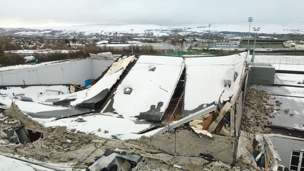 The building has been secured by emergency services following the collapse