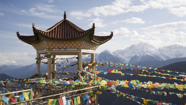 The quake struck Dingri county with a magnitude of 6.8 near the border with Nepal [file image]