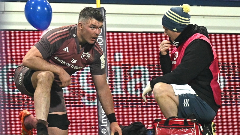 Peter O'Mahony has missed Munster's last two games with a calf injury