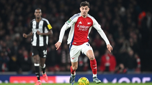 Kai Havertz was injured during a Dubai training camp