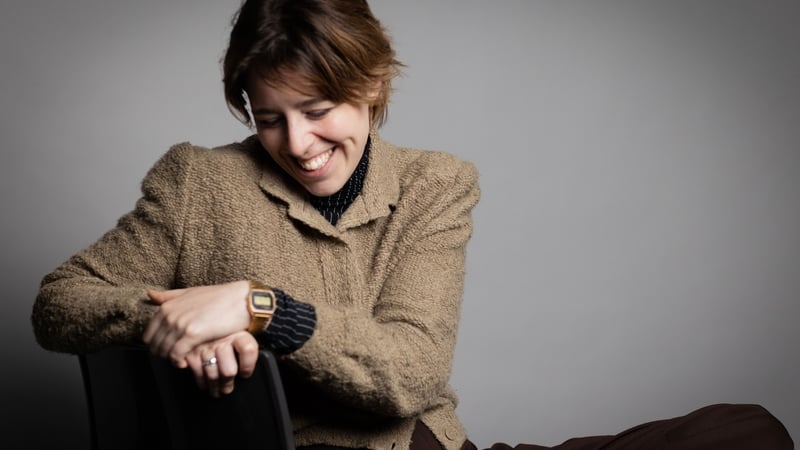 Musician Sarah Corcoran of Pillow Queens (Pics: Emily Quinn)