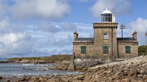 Blacksod lighthouse part of the Ionad Derabhill visitor experience on the beautiful Erris peninsula, Mayo.