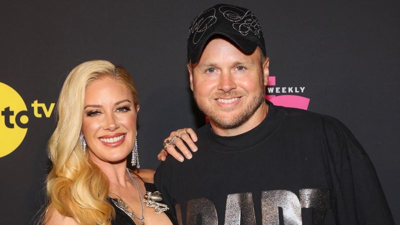 Heidi Montag (L) and Spencer Pratt (R) attend the 2024 Reality TV Stars Of The Year at The Highlight Room on 10 October, 2024 in Los Angeles, California. (Photo by Paul Archuleta/Getty Images)