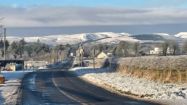 Icy conditions pictured in Sligo in January this year