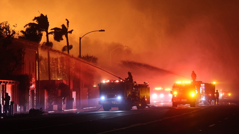 Firefighters continue battling Palisades fire as flames rage across Los Angeles, California (Official Flickr account of Cal fire)