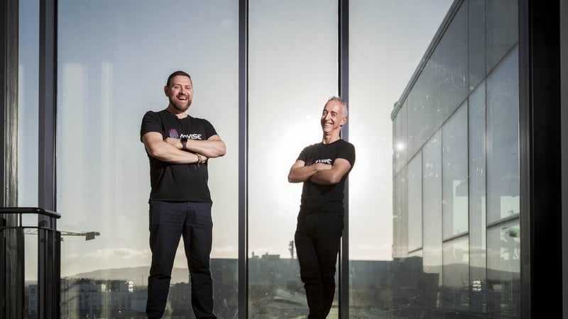 Advise's co-founders, Dr Kevin McCarthy, CEO, and John Phelan, Commercial Director