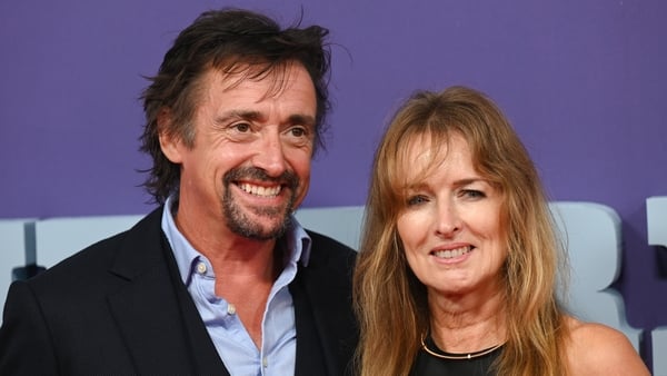 Richard and Mindy Hammond (pictured in London in October 2023): "We will always be in each other's lives and are proud of the family we created"