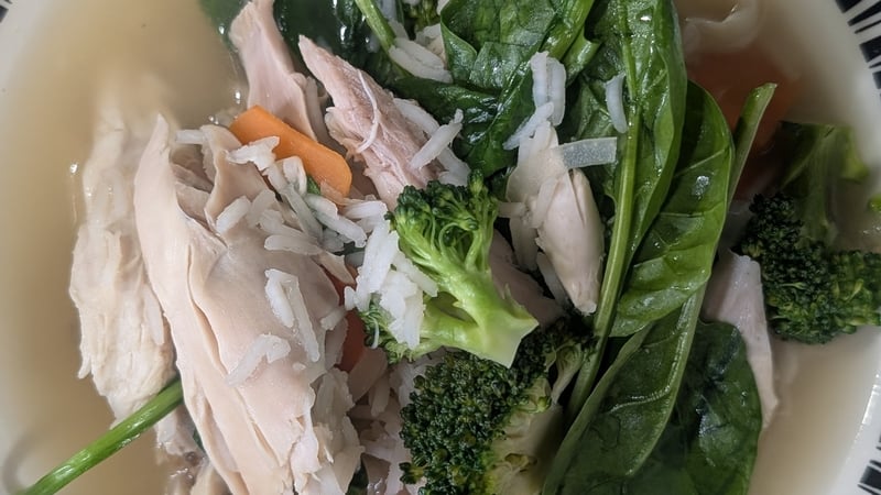 Mark Murphy's warming chicken and ginger soup: Today