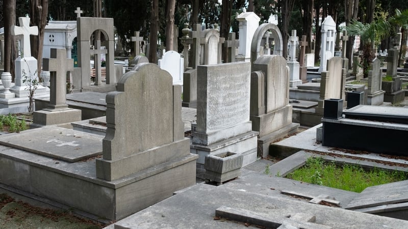 RIP.ie introduced a €100 death notice fee from the beginning of January (stock photo)