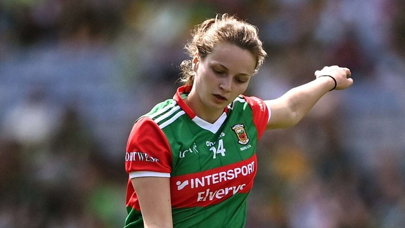Ciara Whyte in the colours of Mayo during the 2022 season