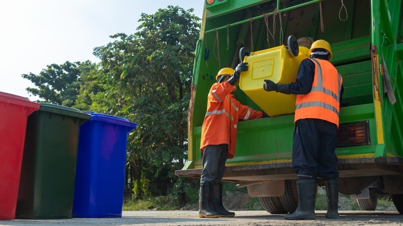 The new trucks unveiled at CES allow drivers to flag collections containing batteries as sensitive loads before they reach recycling plants