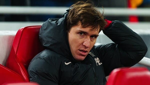 Euro 2020 winner Federico Chiesa has not had much of a look-in at Anfield since arriving
