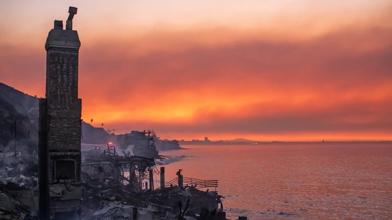 US President Joe Biden said that this week's wildfires in California were proof that climate change is real