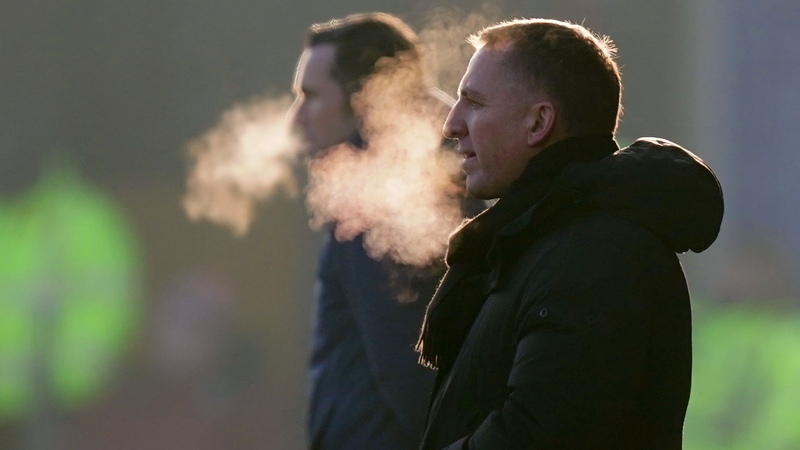 Brendan Rodgers discovered just how frigid conditions can get at Dingwall