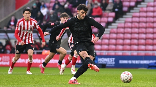 Tom Cannon slots home from the spot