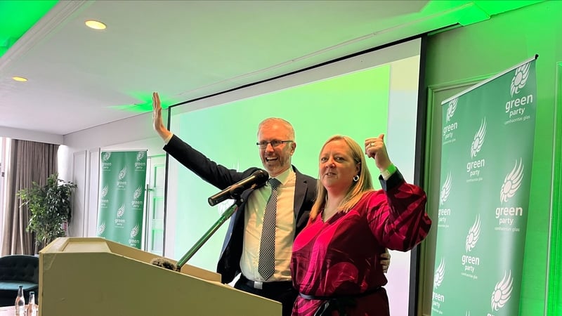 Green Party leader Roderic O'Gorman was the party's only TD to retain his seat in the last election