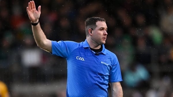 Martin McNally and his team took charge of Louth's clash with Fermanagh