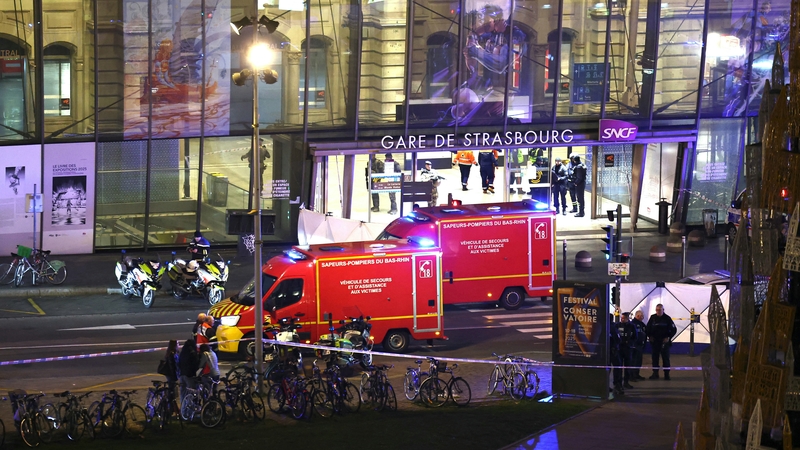The collision occurred near Strasbourg's main train station