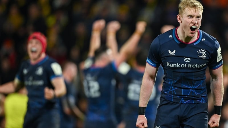 Leinster hung on for a well deserved win