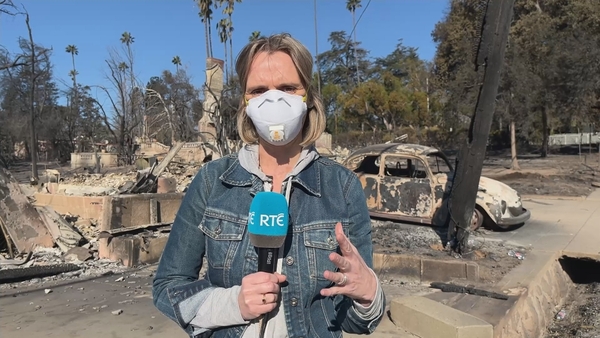 Watch: Scale of destruction as LA 'still a city on fire'
