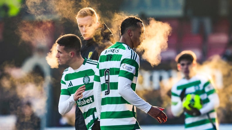 Johnny Kenny comes on as Adam Idah goes off at Dingwall