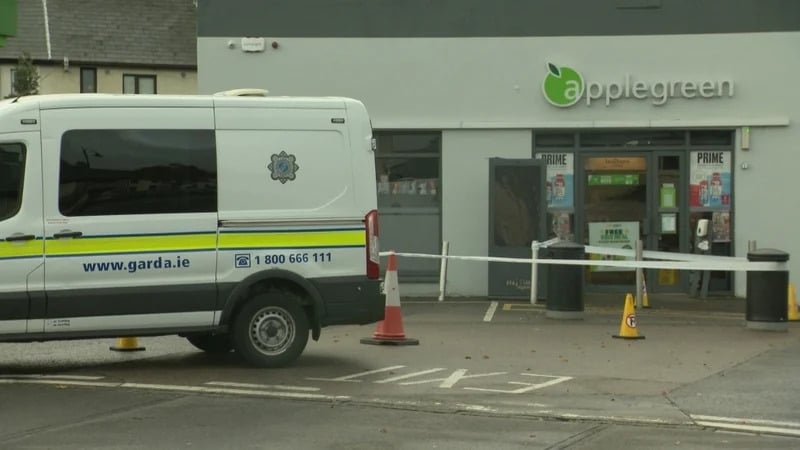 The incident happened at a service station on Mail Coach Road in Sligo town in 2023