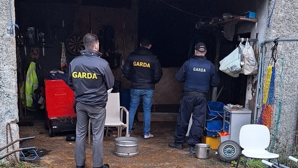 More than 150 gardaí were involved in the operation