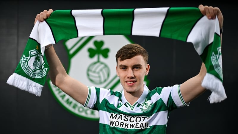 Matt Healy is a Shamrock Rovers player