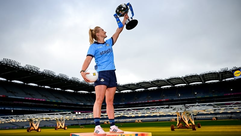 Carla Rowe pictured at the launch of the 2025 Lidl National Football Leagues in Croke Park