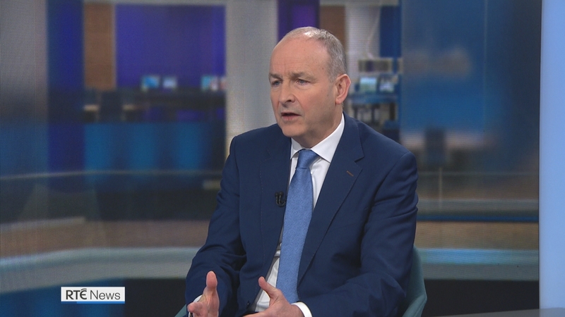 Micheál Martin said he was 'absolutely committed' to serving three years as taoiseach