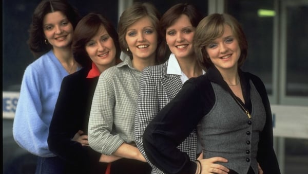 The Nolan sister pictured together in 1977