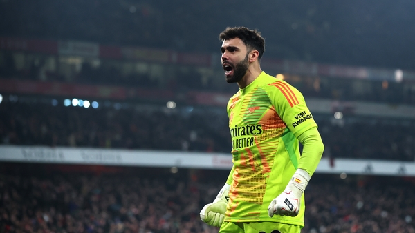 David Raya is confident Arsenal can catch Liverpool