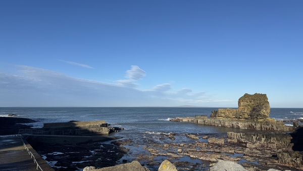 Four men were arrested by gardaí at 5.20am on Monday morning, after they arrived back on a rib at a pier at Meenogahane (above) in north Kerry