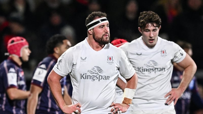 Rob Herring (centre) has missed Ulster's last two games