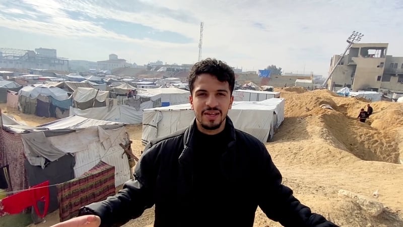 Nineteen-year-old Hussam al-Sherif is hopeful that the current ceasefire will be the last