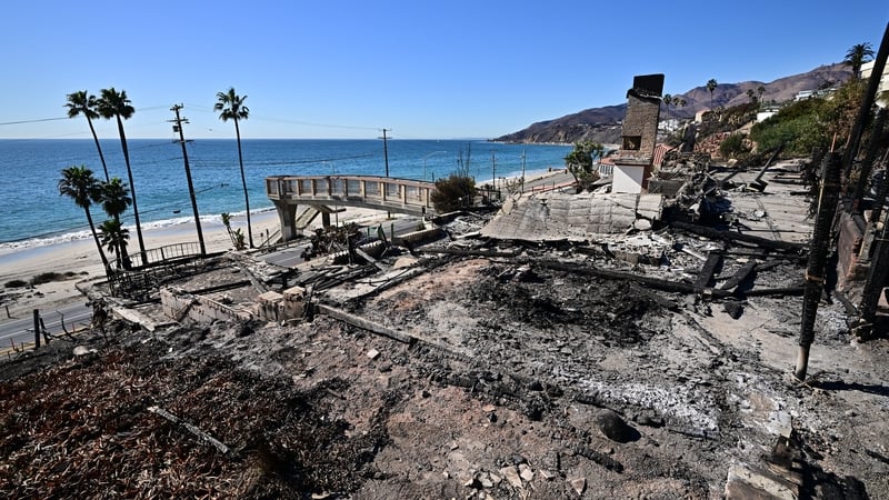 The fires have destroyed large parts of Los Angeles