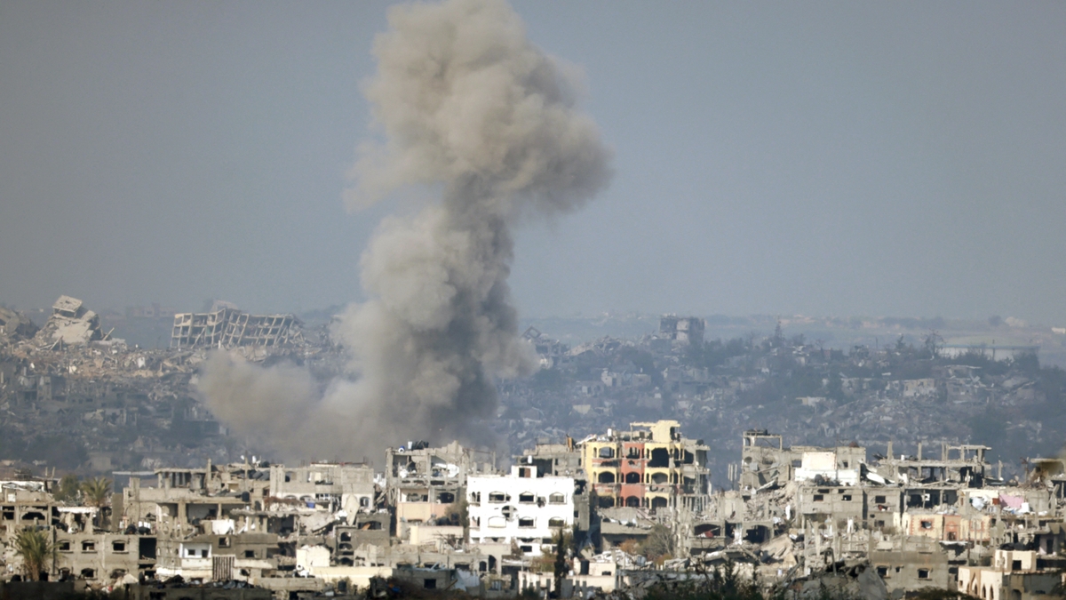 Irish woman working in a field hospital in Gaza