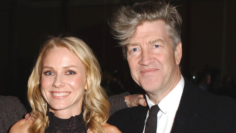 Naomi Watts and David Lynch pictured together in 2001