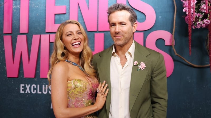 Blake Lively and Ryan Reynolds at the US premiere of It Ends With Us