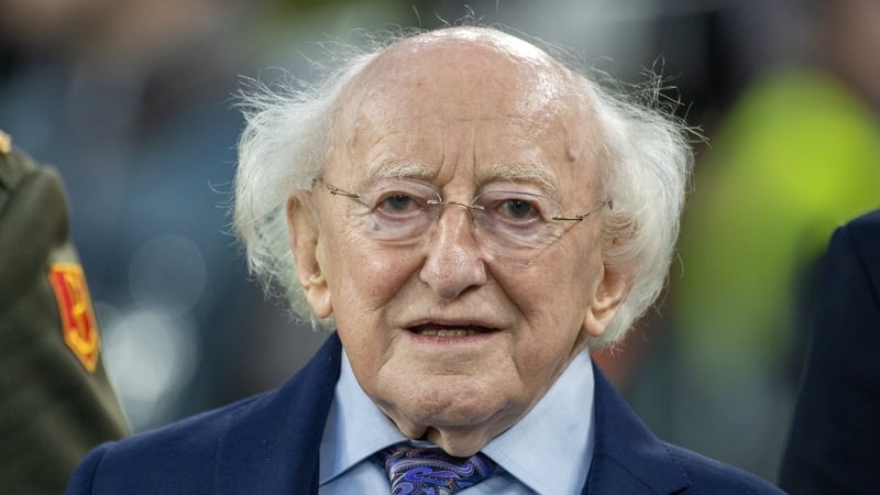 President Michael D Higgins described the ongoing conflict as a "tragic period" in the world's history