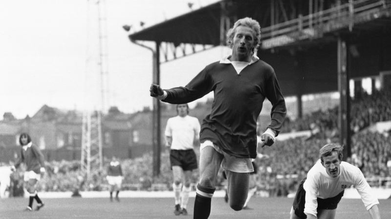 Denis Law scored 237 goals for Manchester United