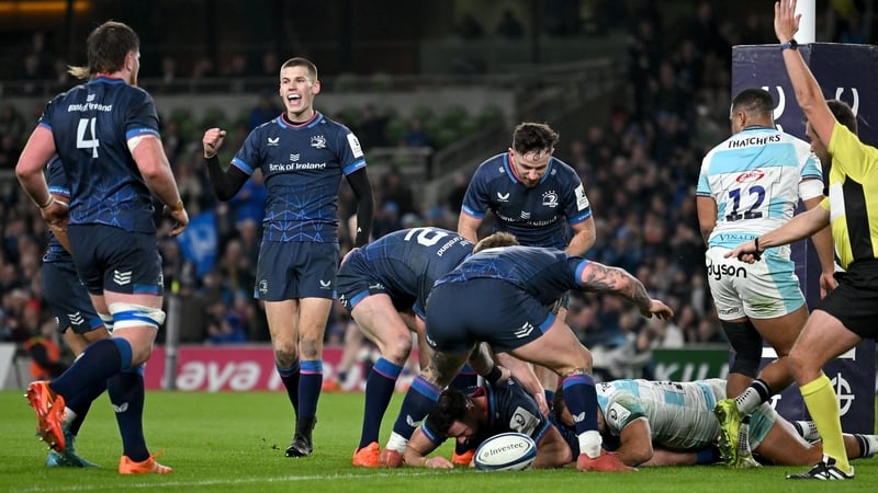 Robbie Henshaw scored two first-half tries