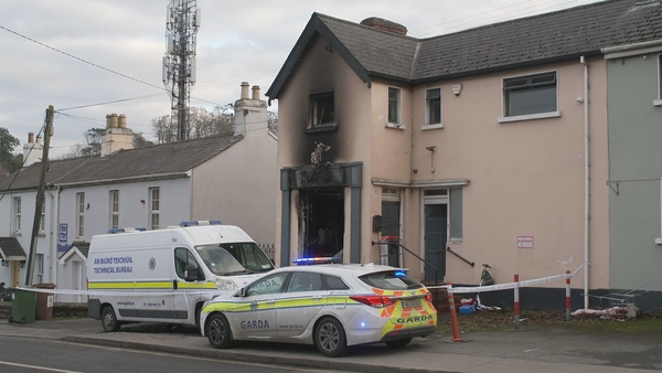Its is understood the man was living at a house in Lucan village which has been divided into flats
