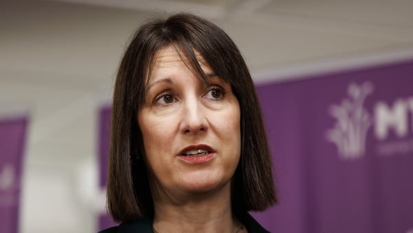 UK finance minister Rachel Reeves