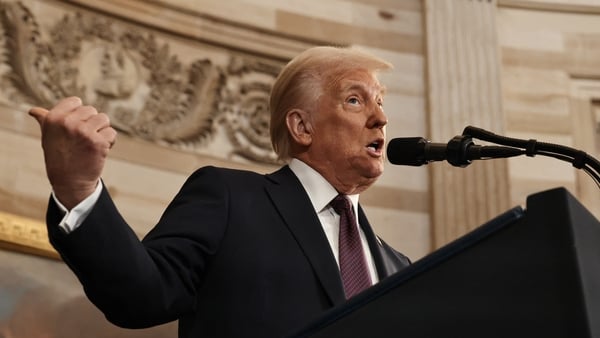Mr Trump's inaugural address outlined his plans to restore American 'confidence' and 'integrity'