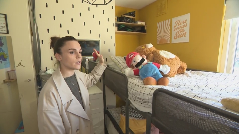 Shannon Daly's children wake up every morning to wet walls and damp bedclothes