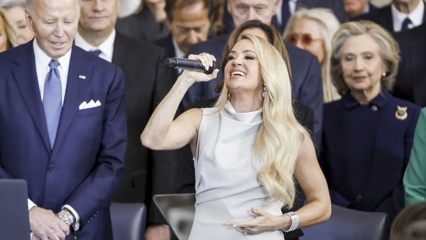 Carrie Underwood performed the America the Beautiful at Donald Trump's inauguration