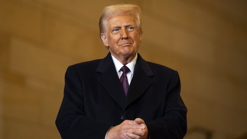 Mr Trump signed a flurry of energy-related federal orders aimed at undoing former president Joe Biden's climate legacy