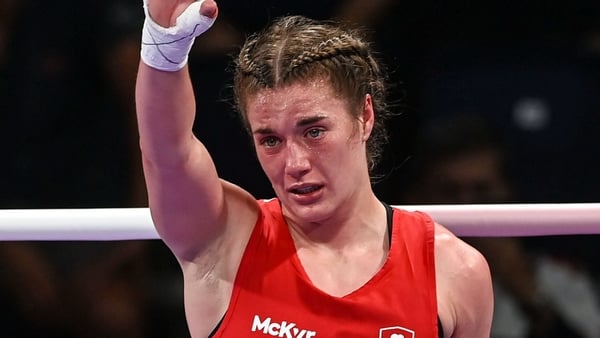 Gráinne Walsh after her loss to Anna Luca Hamori on her Olympics debut in Paris